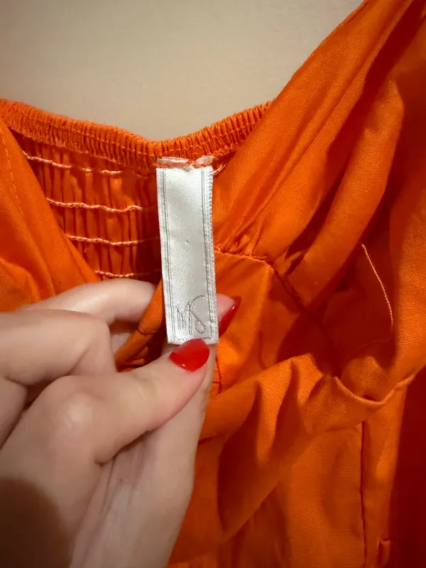 Orange maxi dress - Image 3