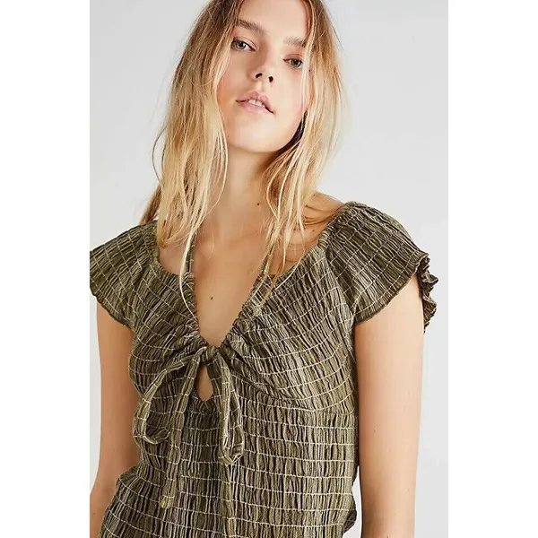 Free People Tropical Feels Mini Dress Size M. B-5 - Image 3