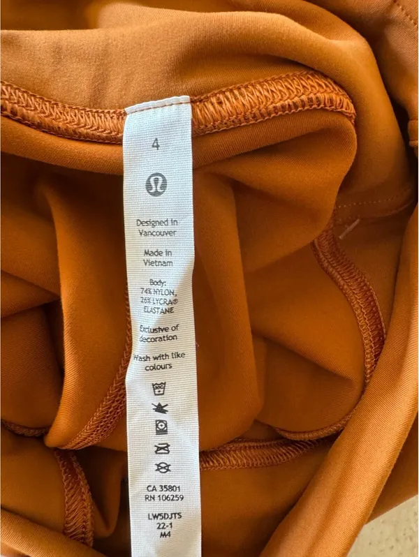 Lululemon Instill High Rise 25” Butternut Brown Size 4 NWT - Image 6