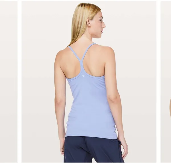 Lululemon Power Y Tank Luon Iron Purple - Image 2