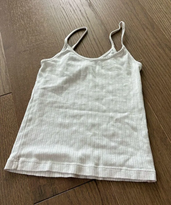 White Brandy Melville Tank Top - Image 2