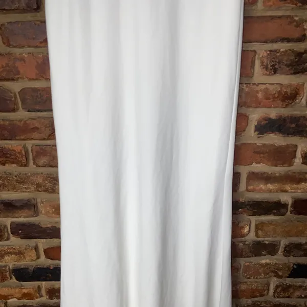 NWOT Lulus Feeling of Forever White Sleeveless Mermaid Maxi Dress Women's Medium - Image 5