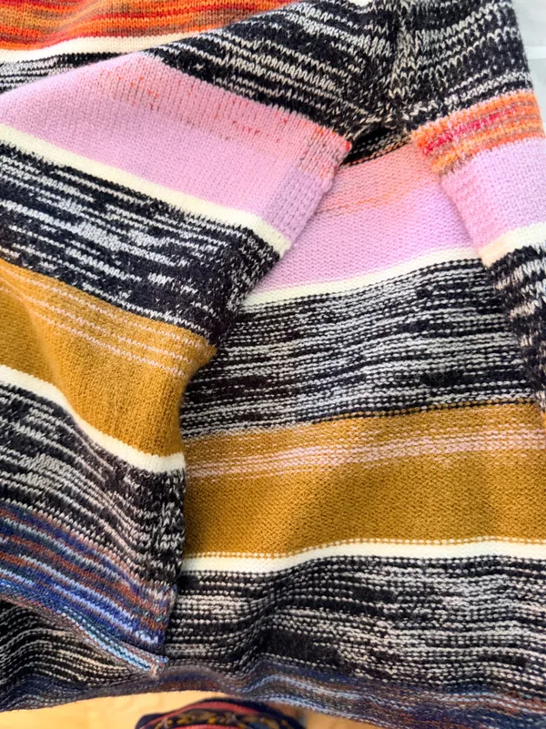 Anthropologie Space Dyed Sleeveless Sweater Cowl Neck Tunic Lagenlook NWOT - Image 12