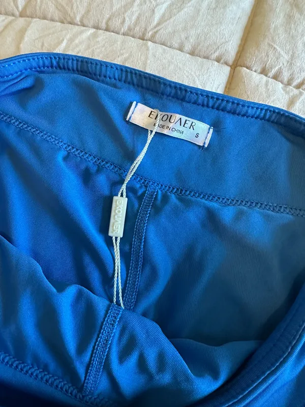Amazon Blue Athletic Skirt with Shorts - Image 4