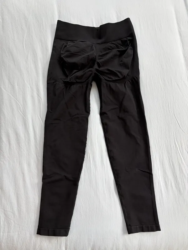 YEOREO Scrunch Leggings Black Size XL - Image 2