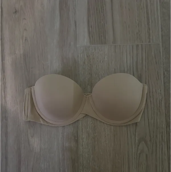 Nude Strapless Maidenform Bra - Image 2