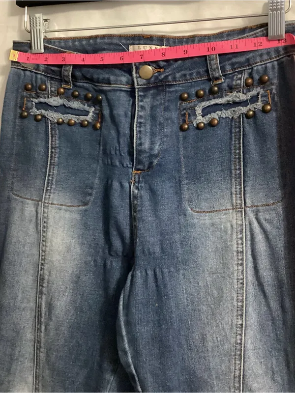 Moda Luxe Luxe Mode Studded Side Jean size 8 - Image 5