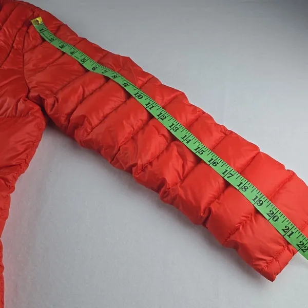 Bernardo Women's Goose‎ Down Zip-up Puffer Jacket in Red Size Medium - Image 9