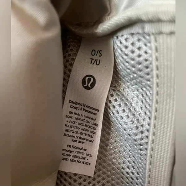 Lululemon City Essentials Pouch Mini - Raw Linen - Image 8