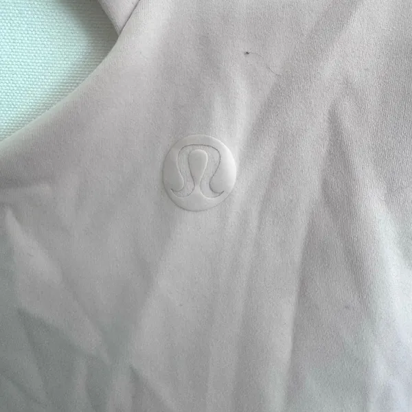 Lululemon Asymmetrical Baby Pink Workout Tank Supportive Activewear Size 14 - Image 5