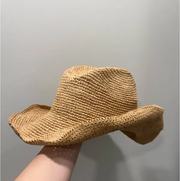 TALULAH Raffia Western Hat - Image 2