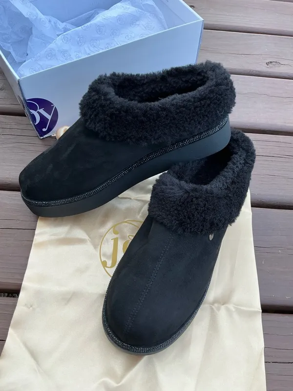 FootJoy Sherpa lining outdoor slippers on platforms 🌟🌟 - Image 9