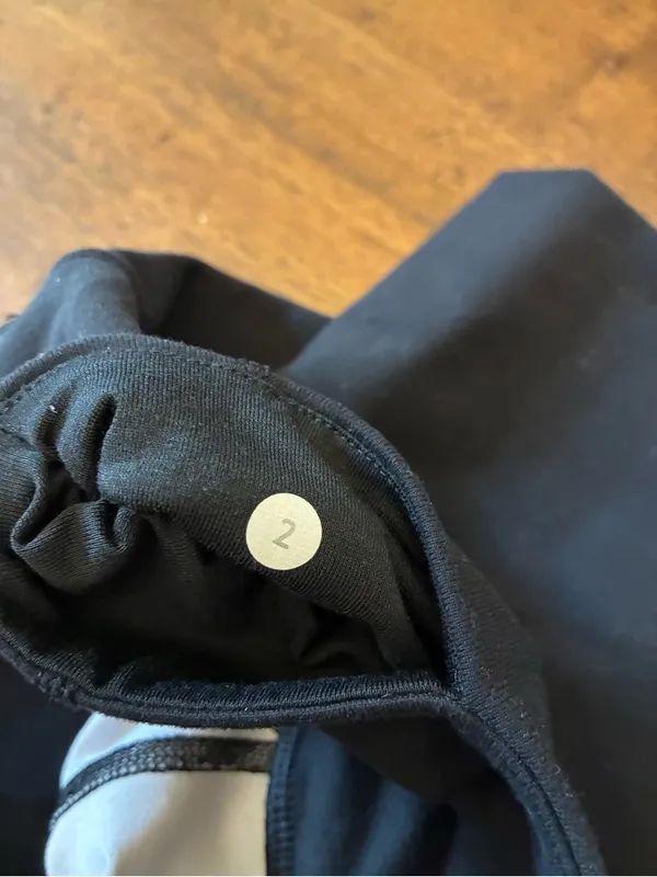 Lululemon Wunder Under Leggings 2 Black Color Blocked Spring Has Sprung Floral - Image 3