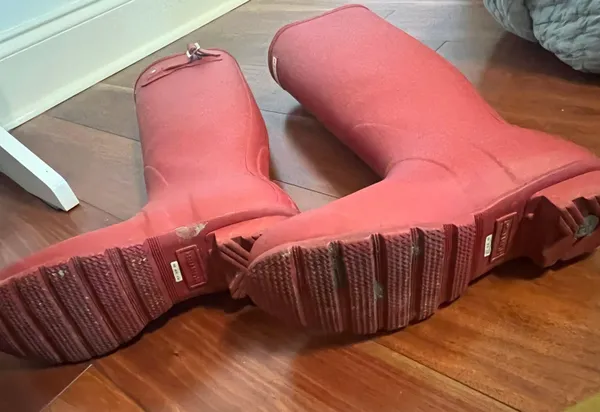 Matt Red  Boots - Image 5