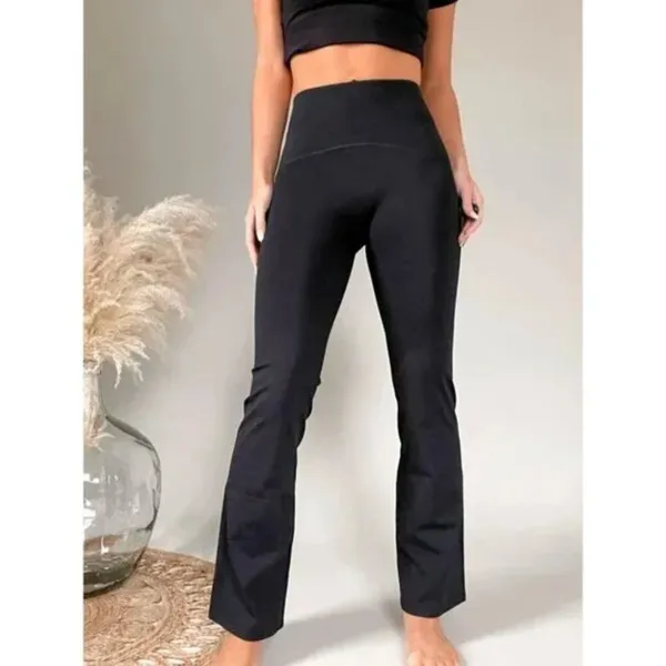 SPANX Booty Boost Flare Pants with Built-In Lift in Very Black Size Large - Image 10