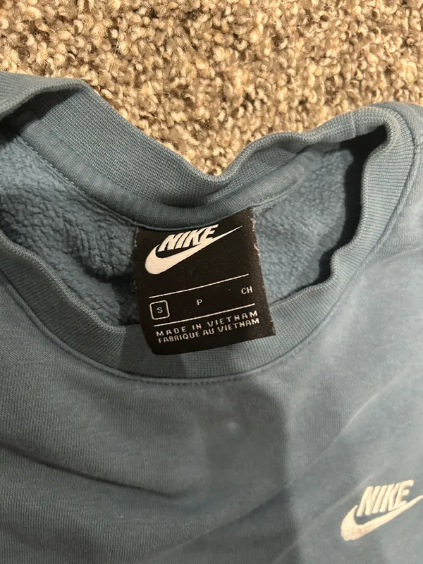 Nike Blue Sweatshirt - Image 3