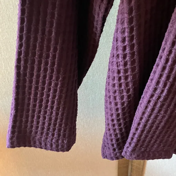 FINAL MARKDOWN Sag Harbor Sport Textured Plum unlined jacket large - Image 7