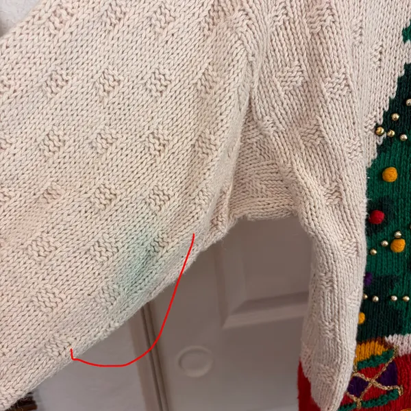 Vintage Marissa Christina Classics Christmas Sweater - Image 5