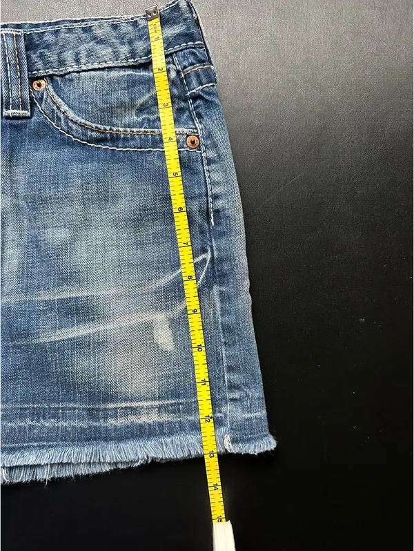 Vintage Big Star Denim Mini Skirt - Image 3