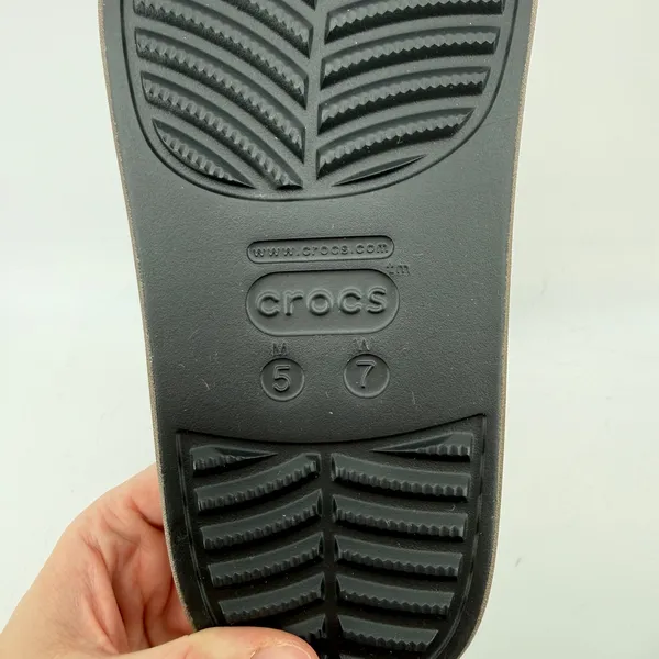 Crocs Dylan Burnished Slip On Clog Mule Brown Men 5/Women 7 Casual Comfy New - Image 8