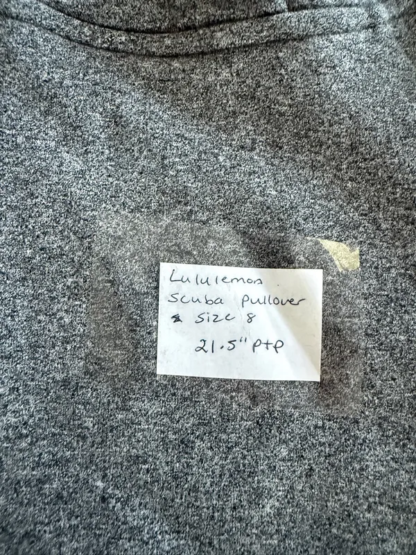 Lululemon Scuba‎ Pullover size 8 - Image 2