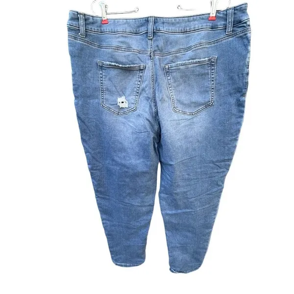 Maurice's M Jeans 18W short (ankle) 27” patched jeans - Image 2