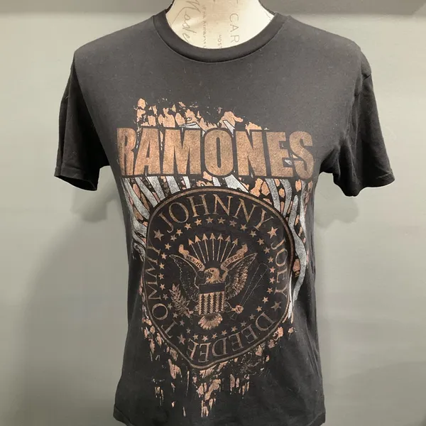 RAMONES BLACK T‎ SHIRT Size XS - Image 6