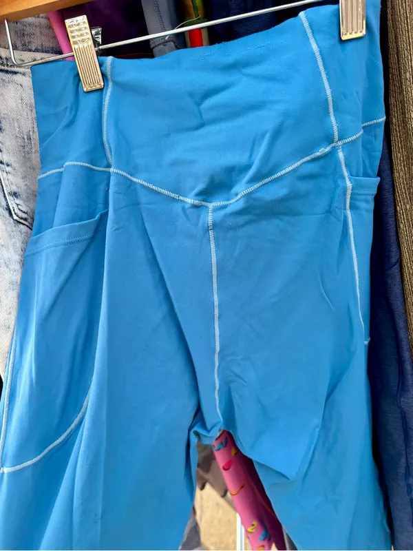 Halara Blue Performance Leggings - Image 3