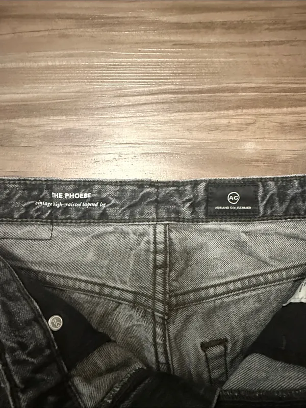 AG Adriano Goldschmied Phoebe Jeans 25 Fits 26x27 Provocation $265 - Image 8