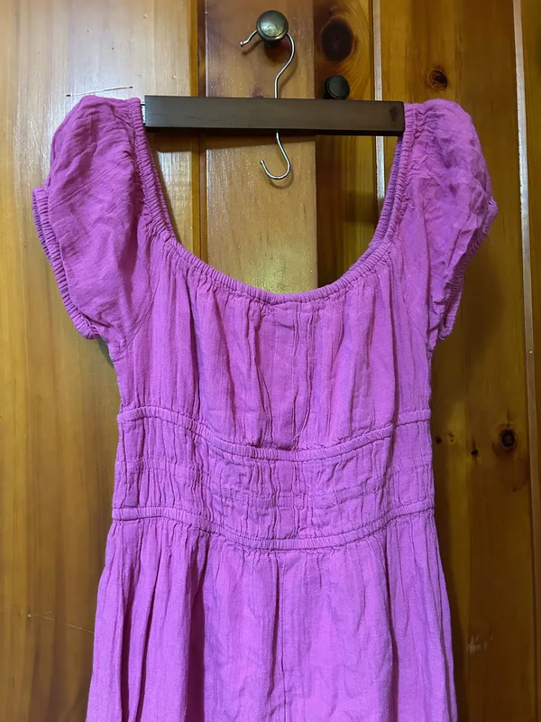 Sim & Sam magenta midi dress - Image 6