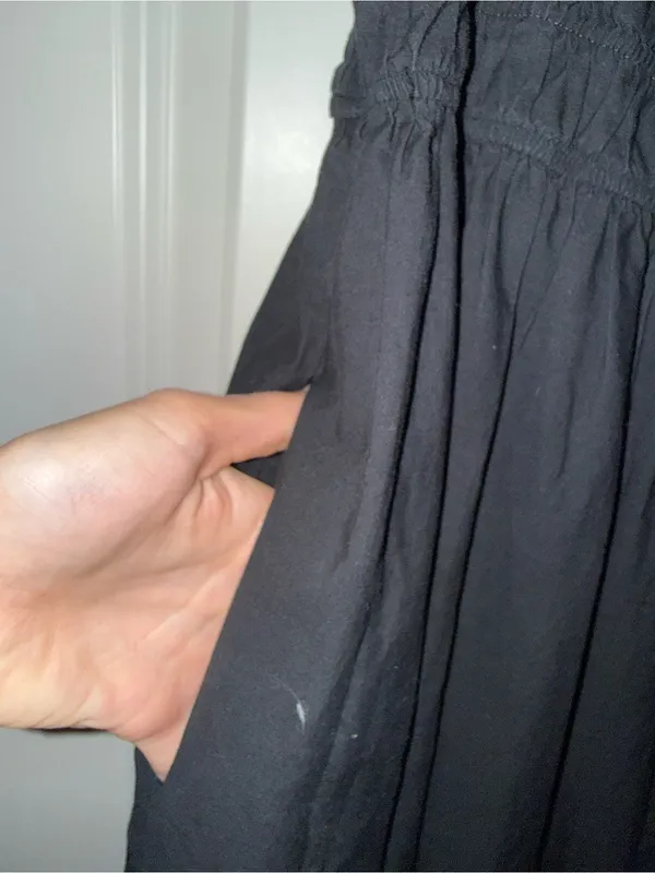 Anthropologie Sommerset Maxi Dress Black Sz S - Image 6