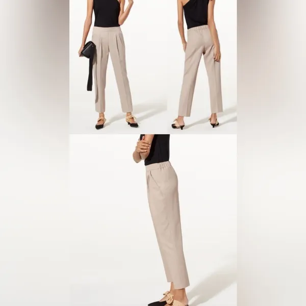 aritzia babaton cohen pants size 4 cream - Image 4