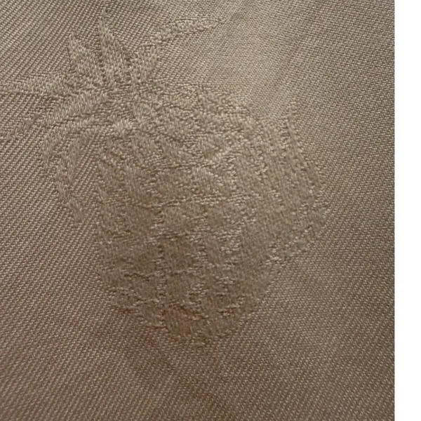 Hilo Hattie Hawaii‎ Silk Jacquard Pineapple Maxi Dress Cream Ivory Sleeveless 18 - Image 9
