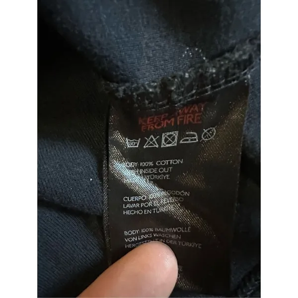 Urban‎ Outfitters Good Luck Scoop Neck Vest sz large “hellraiser motorcycle” - Image 8