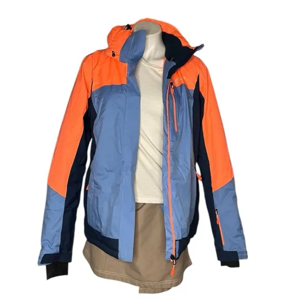 OROLAY PTX Winter Jacket Snowboard Ski Water Resistant Colorblock Size Medium - Image 4