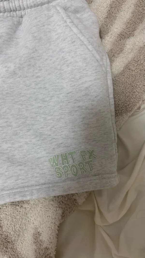 Grey White Fox Boutique Shorts - Image 2