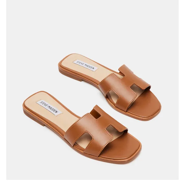 Steve Madden Women’s Hadyn Cognac Color Sandals Size -6M - Image 13