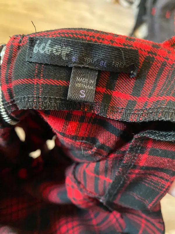 Bebop Plaid Jumper Dress - Image 3