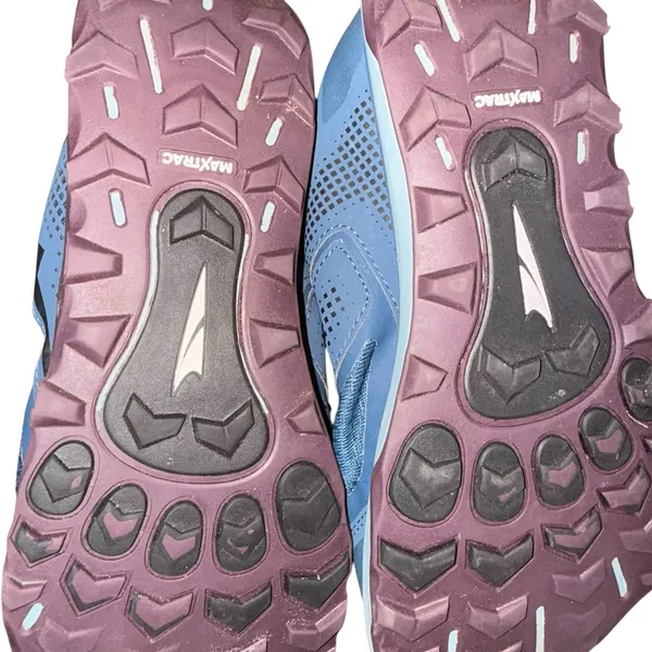 Altra Lone Peak 5 Majolica Blue Trail Running Shoes ALOA4VR7408 Womens 8 no sole - Image 7