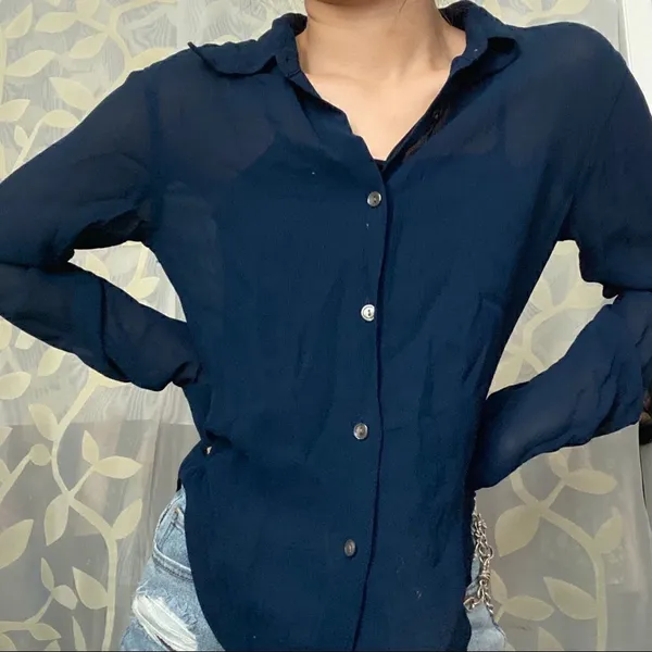 Armani exchange button up blouse‎ - Image 11