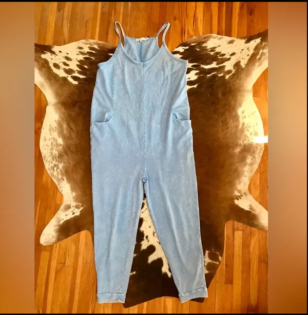 Sincerely Jules Mineral Wash Jumpsuit sz M - Image 5