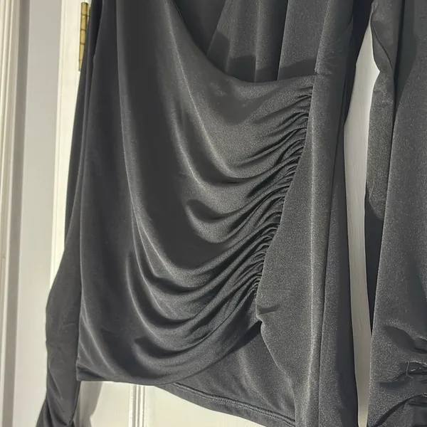NWOT Faux wrap style top - Image 3
