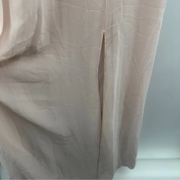 Birdy Grey Gwennie Chiffon Maxi Bridesmaid Dress in Pale Blush Pink Sz S NEW‎ - Image 6