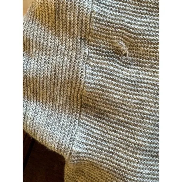 Eileen Fisher Sweater Women Large Gray‎ Organic Linen Dolman Sleeve Pullover - Image 10