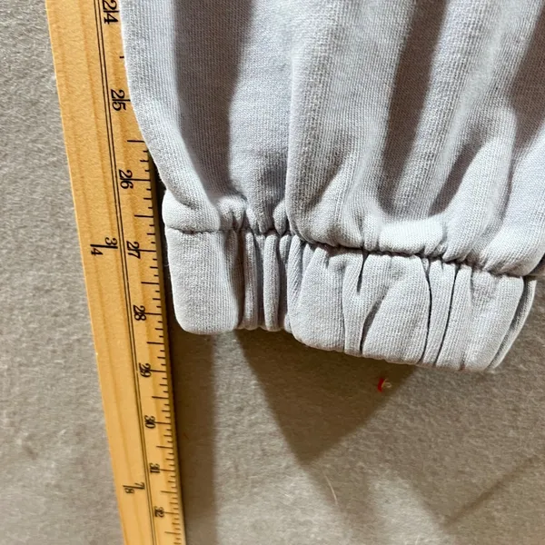 1017‎ | Brandy Melville Rosa Newport Beach Graphic Jogger Sweatpants Gray OS - Image 4