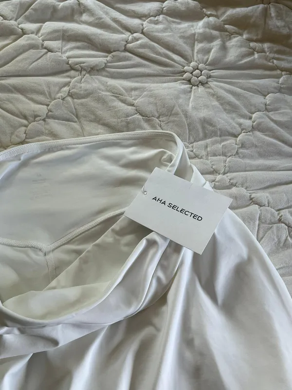 Aha Select Tennis Skirt White Size M - Image 9