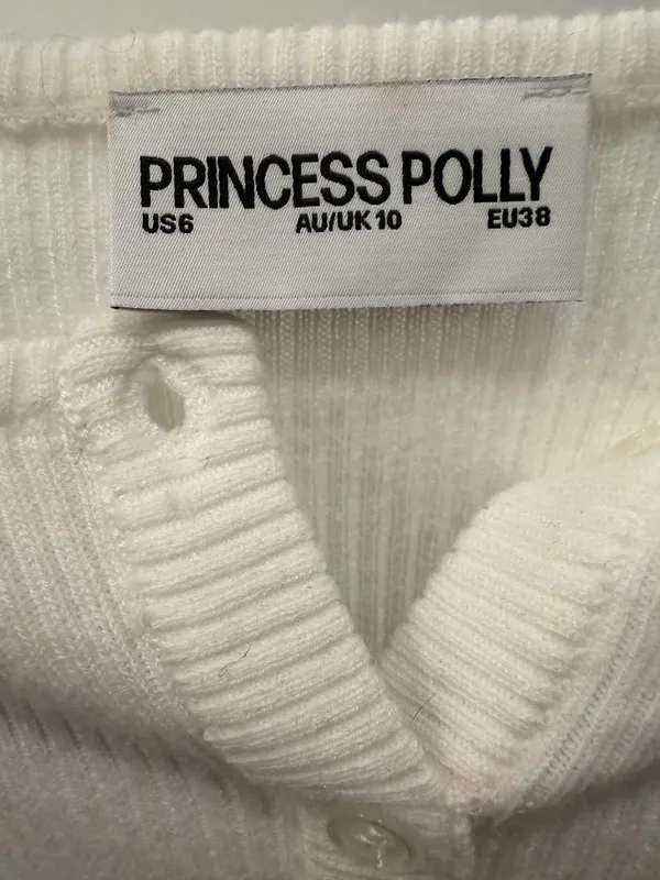 White Princess Polly Sweater - Image 2