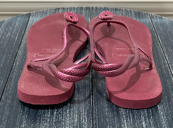 Havaianas Luna Glitter Sandals  - Image 5