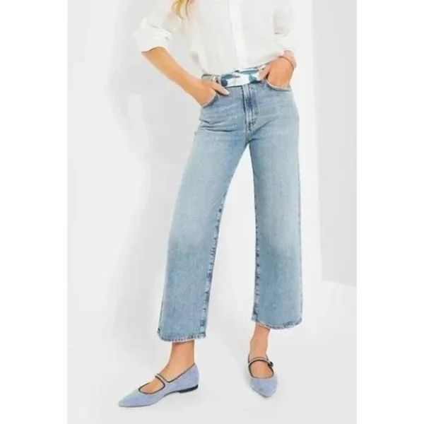 NIB Tuckernuck Chambray Jane Flats Sz. 9 - Image 3