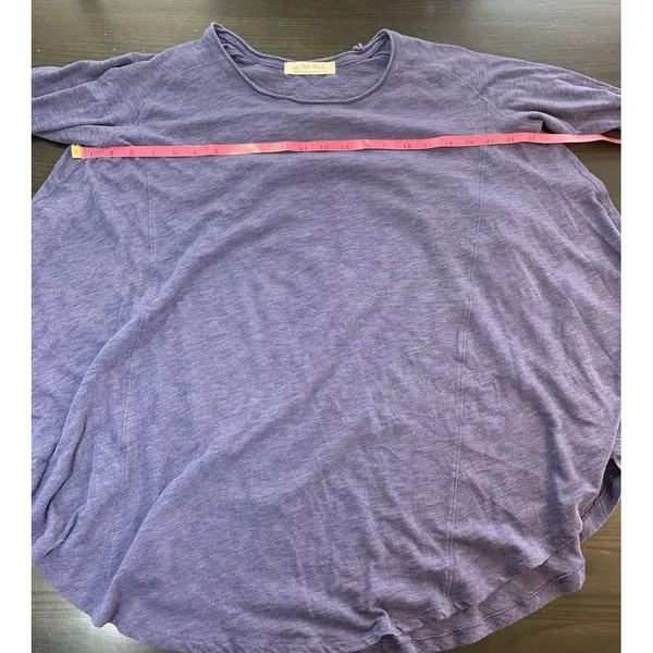 We The Free People Trapeze Top Blue Oversized Small Relaxed‎ Beachy Boho Swing - Image 8